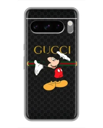 Чехол для Google Pixel 8 Pro с картинкой «Микки Маус Gucci»