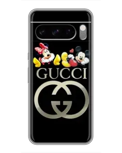 Чехол для Google Pixel 8 Pro с картинкой «Gucci — герои Disney»