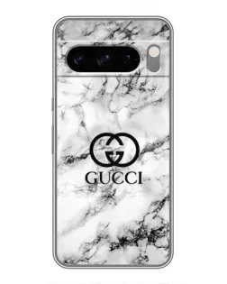 Чехол для Google Pixel 8 Pro с картинкой «Gucci — мраморный шик»