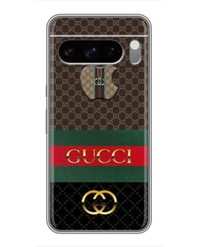 Чехол для Google Pixel 8 Pro с картинкой «Gucci — брендированный десерт»