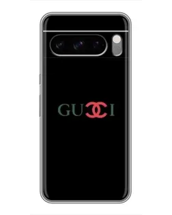 Чехол для Google Pixel 8 Pro с картинкой «Gucci — красный градиент»