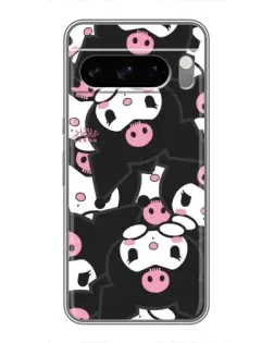 Чехол для Google Pixel 8 Pro с картинкой «Kuromi с сердечком»