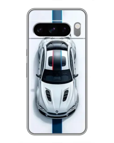 Чехол для Google Pixel 8 Pro с картинкой «Вид сверху — BMW M»