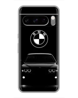 Чехол для Google Pixel 8 Pro с картинкой «BMW — взгляд из темноты»