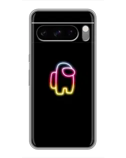 Чехол для Google Pixel 8 Pro с картинкой «Among Us градиент»