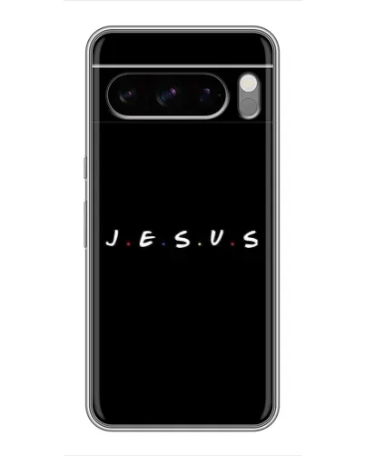 Чехол для Google Pixel 8 Pro с картинкой «Точки веры J.E.S.U.S.»