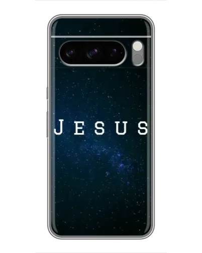 Чехол для Google Pixel 8 Pro с картинкой «Звездное небо Jesus»