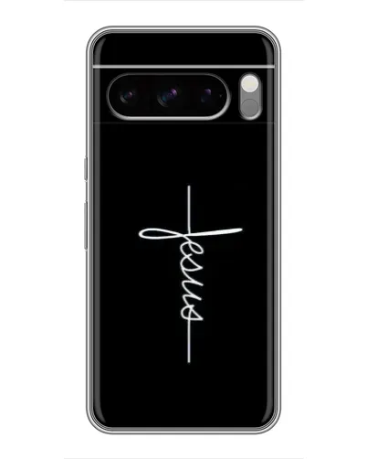 Чехол для Google Pixel 8 Pro с картинкой «Тонкая линия веры»
