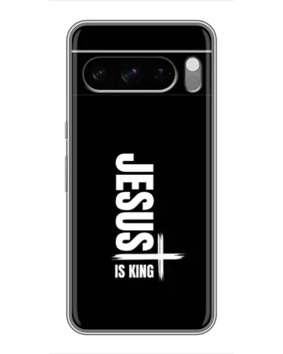 Чехол для Google Pixel 8 Pro с картинкой «Вертикаль веры Jesus»