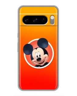Чехол для Google Pixel 8 Pro с картинкой «Mickey в круге»