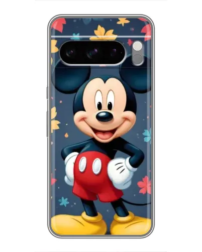 Чехол для Google Pixel 8 Pro с картинкой «Осенний Mickey Mouse»