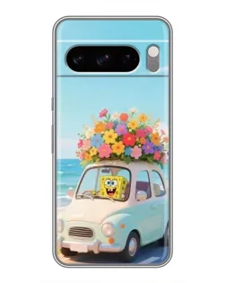 Чехол для Google Pixel 8 Pro с картинкой «Автомобильное путешествие»