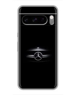 Чехол для Google Pixel 8 Pro с картинкой «Mercedes — абстрактные линии»