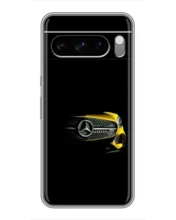 Чехол для Google Pixel 8 Pro с картинкой «Mercedes — ретро стиль»
