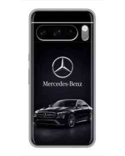 Чехол для Google Pixel 8 Pro с картинкой «Mercedes — решетка радиатора»