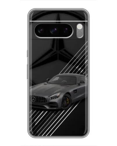 Чехол для Google Pixel 8 Pro с картинкой «Mercedes AMG — графика»