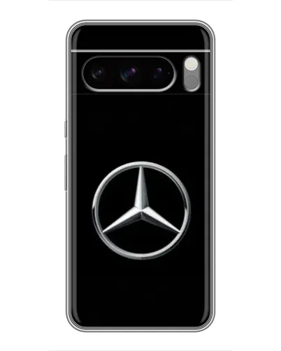 Чехол для Google Pixel 8 Pro с картинкой «Mercedes классический лого»