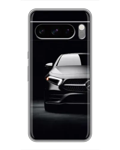 Чехол для Google Pixel 8 Pro с картинкой «Свет фар Mercedes»