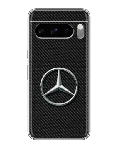 Чехол для Google Pixel 8 Pro с картинкой «Карбоновый Mercedes стиль»