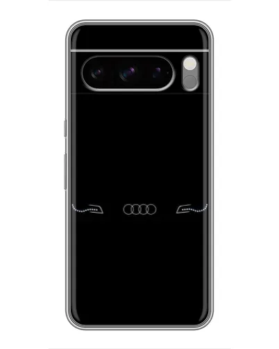 Чехол для Google Pixel 8 Pro с картинкой «Audi — световой подпись»