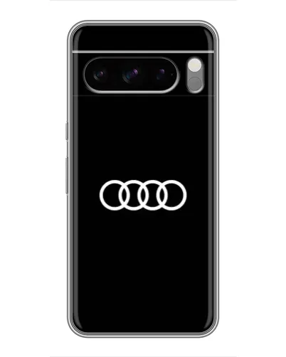 Чехол для Google Pixel 8 Pro с картинкой «Audi White Logo»