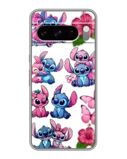 Чохол для Google Pixel 8 Pro з картинкою «Стікери Stitch та Angel»