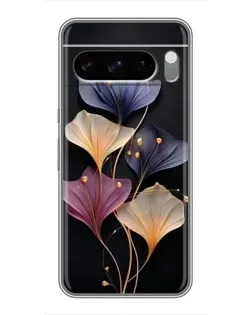 Чехол для Google Pixel 8 Pro с картинкой «Лиловые цветы грации»