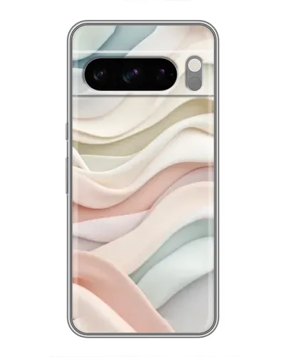 Чехол для Google Pixel 8 Pro с картинкой «Пастельные нежные волны»