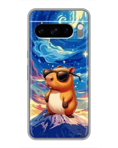 Чехол для Google Pixel 8 Pro с картинкой «Капибара Ван Гога»