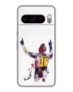 Чехол для Google Pixel 8 Pro с картинкой «Messi Barca»