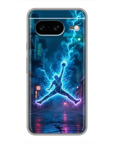 Чохол для Google Pixel 8 з картинкою «Jordan Gold Jumpman»