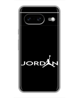 Чохол для Google Pixel 8 з картинкою «Jordan White Logo»