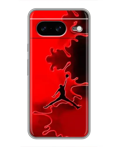 Чохол для Google Pixel 8 з картинкою «Jordan Red Smoke»