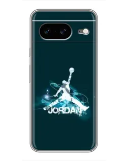 Чохол для Google Pixel 8 з картинкою «Jordan Blue Fire»