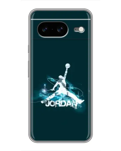 Чохол для Google Pixel 8 з картинкою «Jordan Blue Fire»