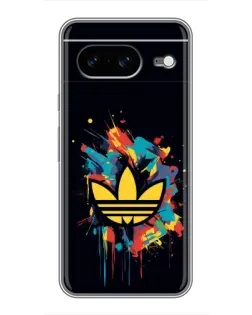 Чехол для Google Pixel 8 с картинкой «Adidas Splash»