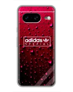 Чехол для Google Pixel 8 с картинкой «Adidas Gold Marble»