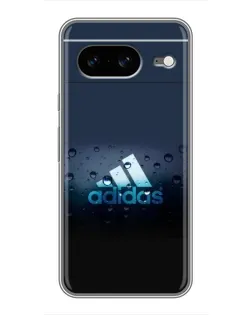 Чехол для Google Pixel 8 с картинкой «Adidas Water Drops»