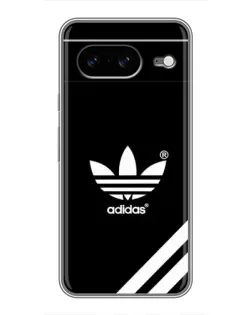 Чехол для Google Pixel 8 с картинкой «Adidas с диагональными полосами»
