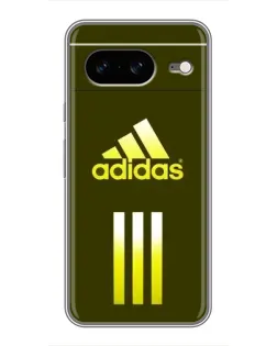 Чехол для Google Pixel 8 с картинкой «Оливковый градиент Adidas»