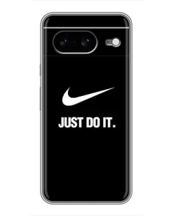 Чехол для Google Pixel 8 с картинкой «Классический принт Nike»