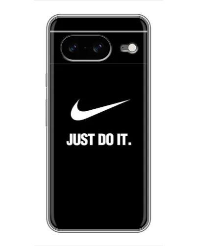 Чехол для Google Pixel 8 с картинкой «Классический принт Nike»