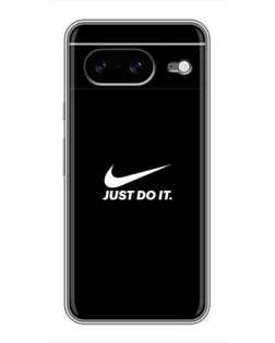 Чехол для Google Pixel 8 с картинкой «Минимализм от Nike»