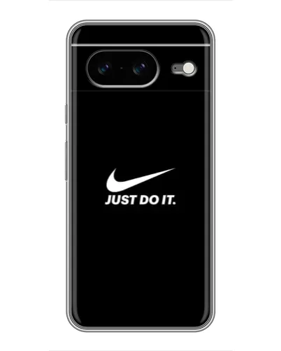 Чехол для Google Pixel 8 с картинкой «Минимализм от Nike»