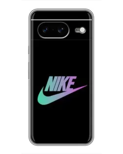 Чехол для Google Pixel 8 с картинкой «Nike — городская ночь»