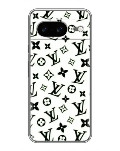 Чехол для Google Pixel 8 с картинкой «Монохромный хаос LV»
