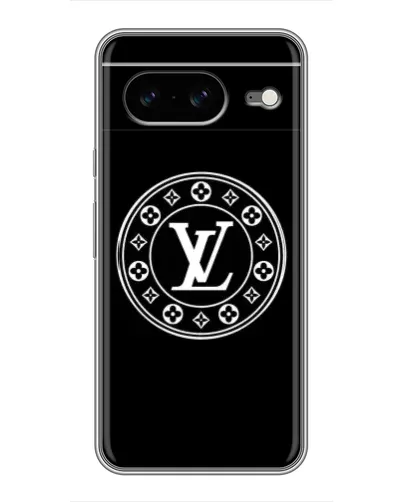 Чехол для Google Pixel 8 с картинкой «LV — печать стиля»