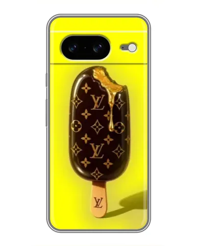 Чехол для Google Pixel 8 с картинкой «Мороженое от LV»