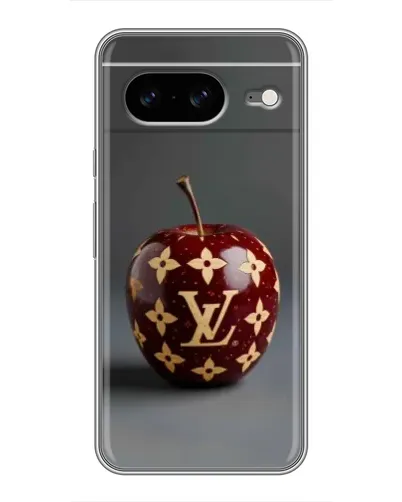 Чехол для Google Pixel 8 с картинкой «Красное яблоко LV»