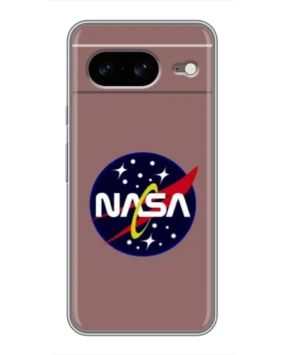 Чехол для Google Pixel 8 с картинкой «NASA — ретро космос»